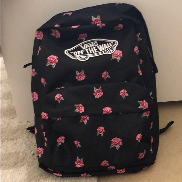 vans off the wall rose backpack